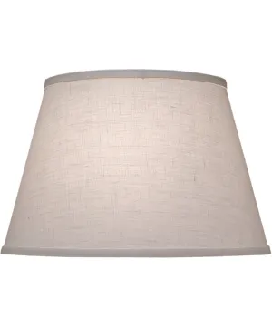 10x15x10 Cream Aberdeen Tapered Drum Hardback Lampshade