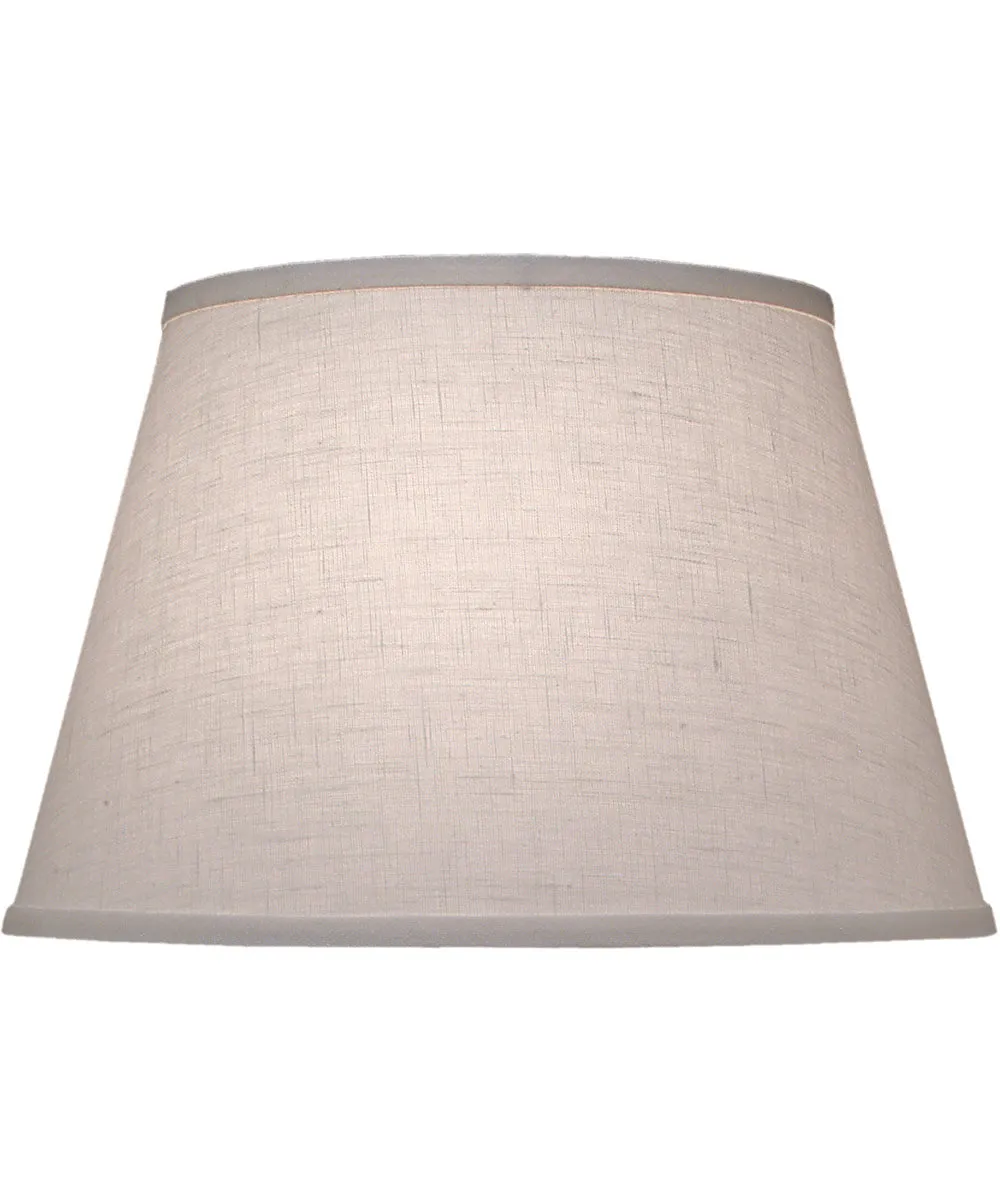 10x15x10 Cream Aberdeen Tapered Drum Hardback Lampshade