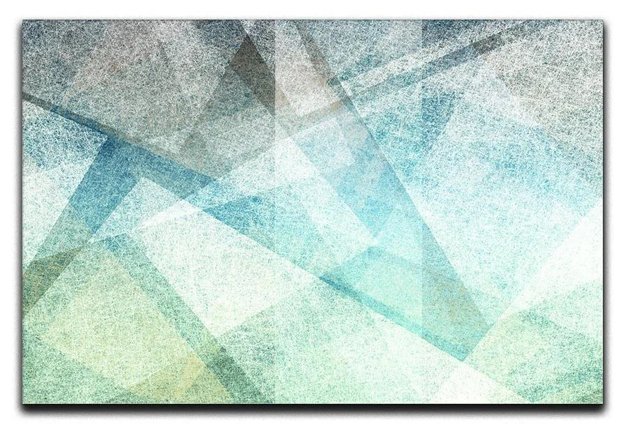 Abstract paper geometric Canvas Print or Poster