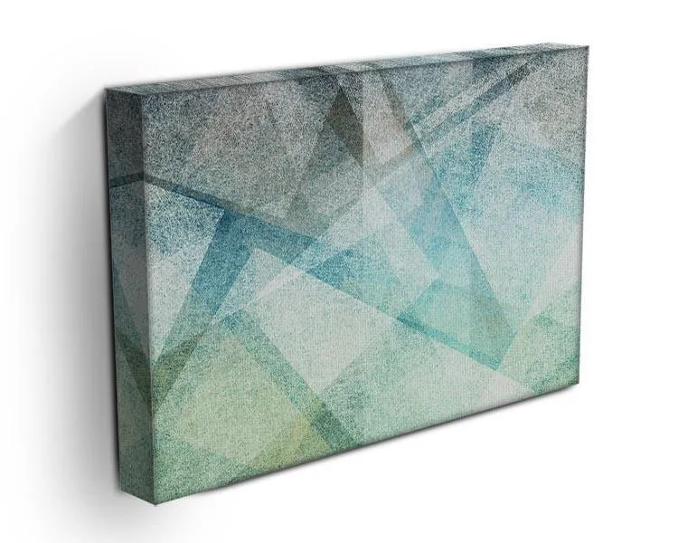 Abstract paper geometric Canvas Print or Poster