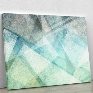 Abstract paper geometric Canvas Print or Poster