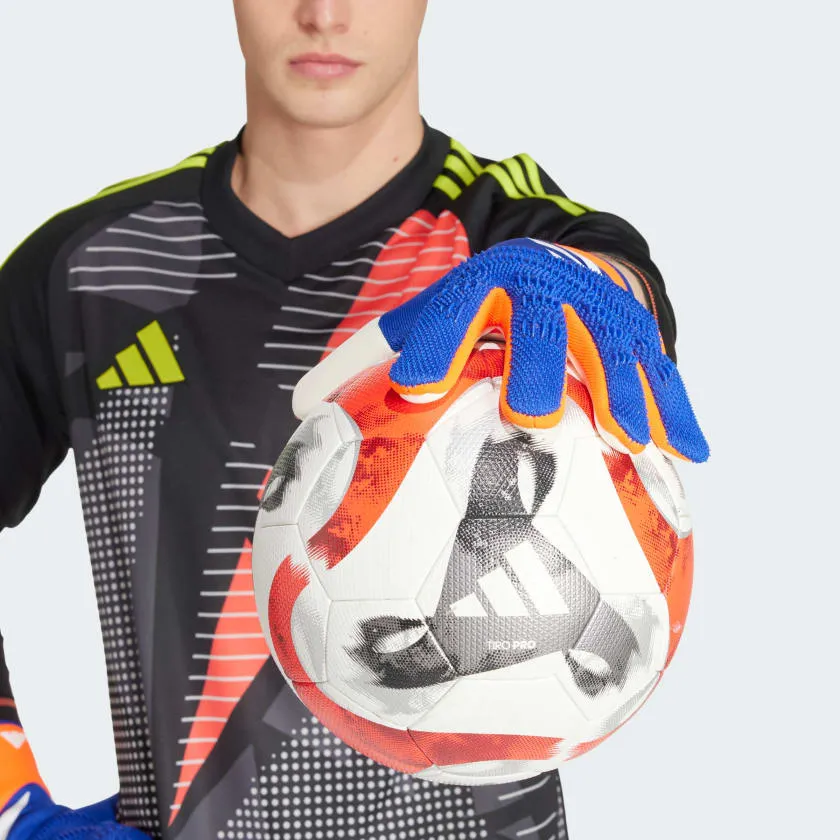 adidas Predator GL Pro Goalkeeper Gloves - Blue/Red/White