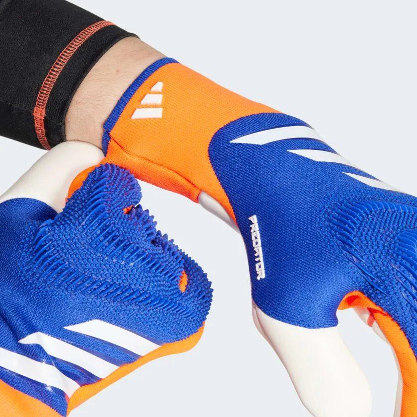 adidas Predator GL Pro Goalkeeper Gloves - Blue/Red/White