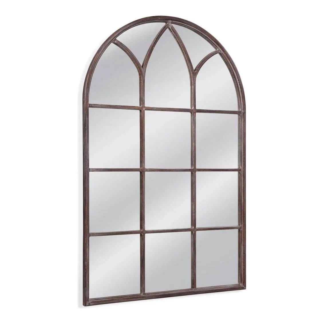 Bassett Mirror Pinole Weathered Panes Floor Mirror 55W x 85H