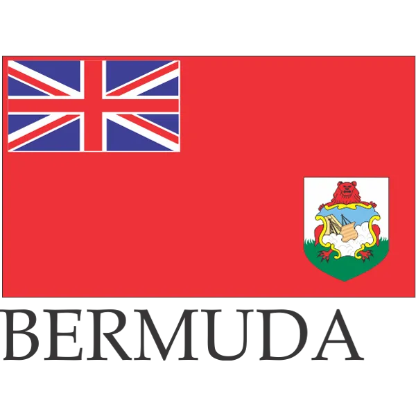 Bermuda Embroidered Flag Badge