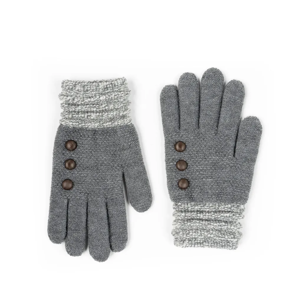 Beyond Soft Gloves with Buttons - Adult