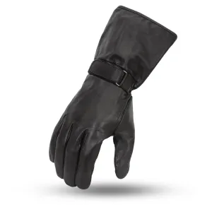 Blaze Men's Motorcycle Leather Gauntlet