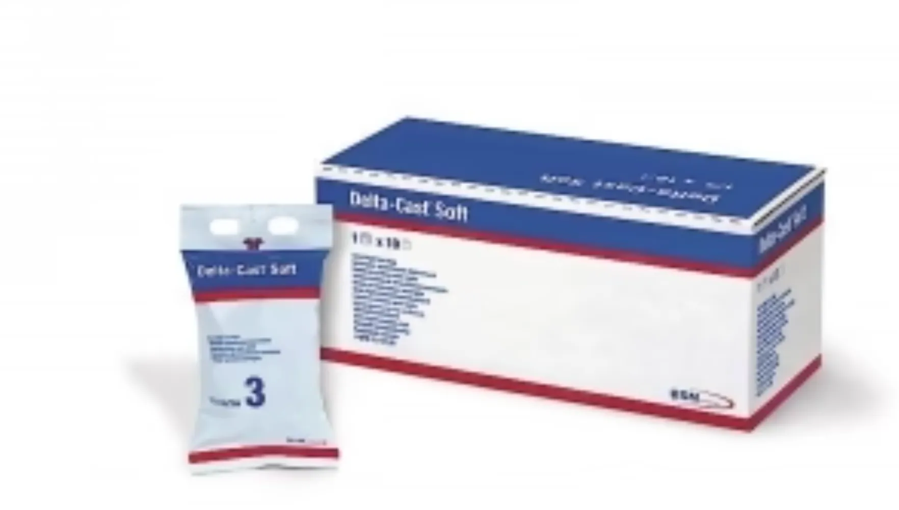 Bsn Medical Delta-Cast Cast Tape Tape Cast Sft Blu 4Inx4Yddelta-Cast Ii 10Rl/Cs