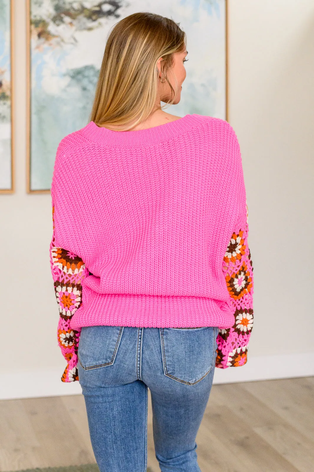 Can't Stop this Feeling V-Neck Knit Sweater - Bibi