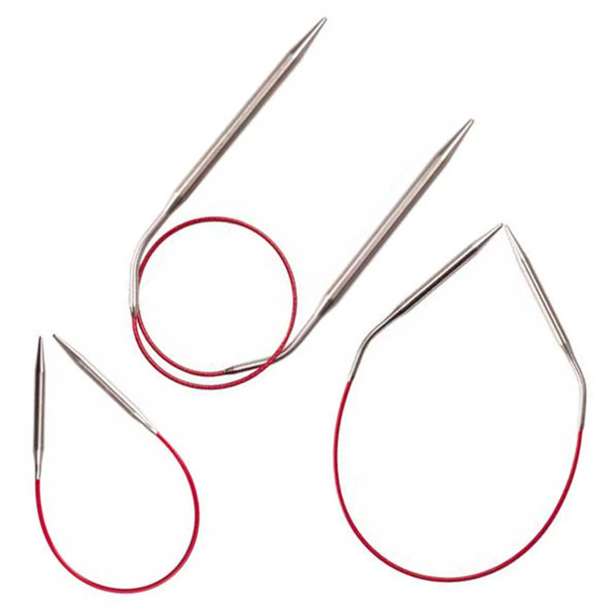 ChiaoGoo Knit RED Circular Needles - US 2.5 (3.00mm) - 12"