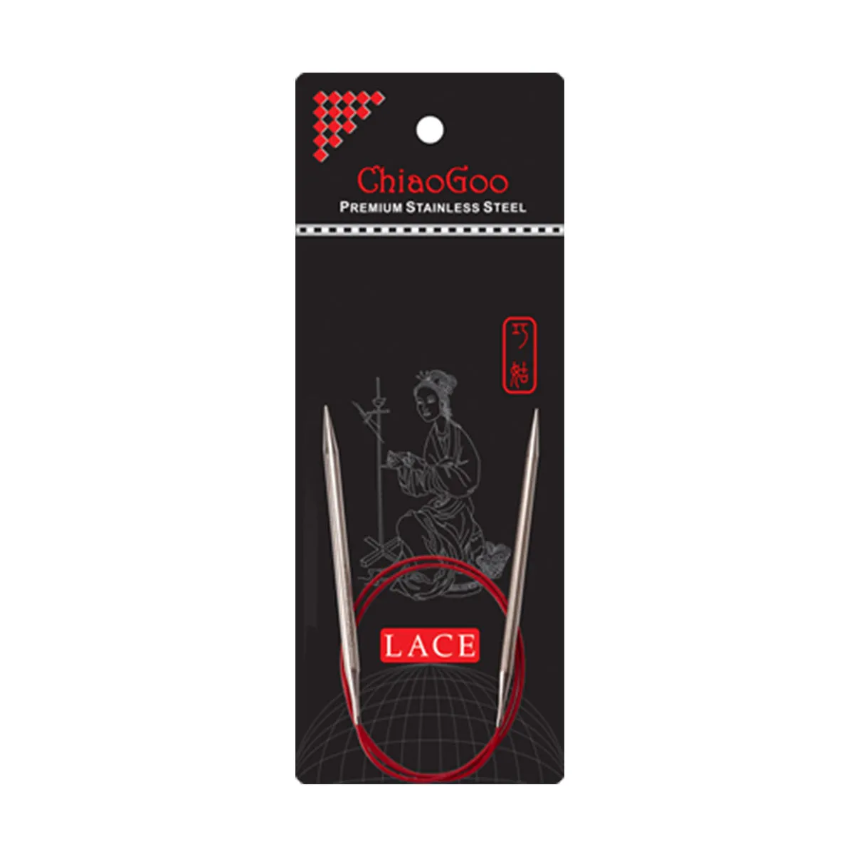 ChiaoGoo RED Lace Circular Needles - US 2.5 (3.0mm) - 47"