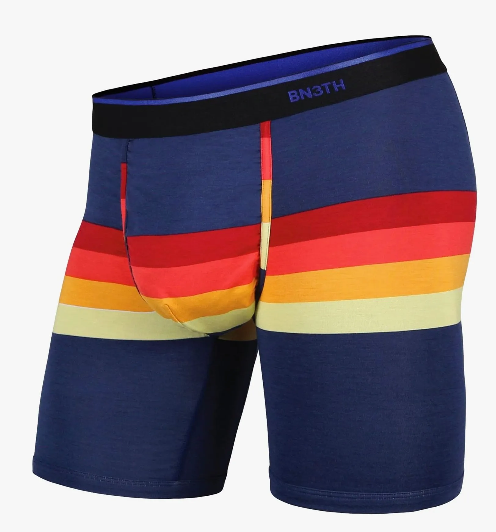 CLASSIC BOXER BRIEF: RETRO STRIPE - NAVY