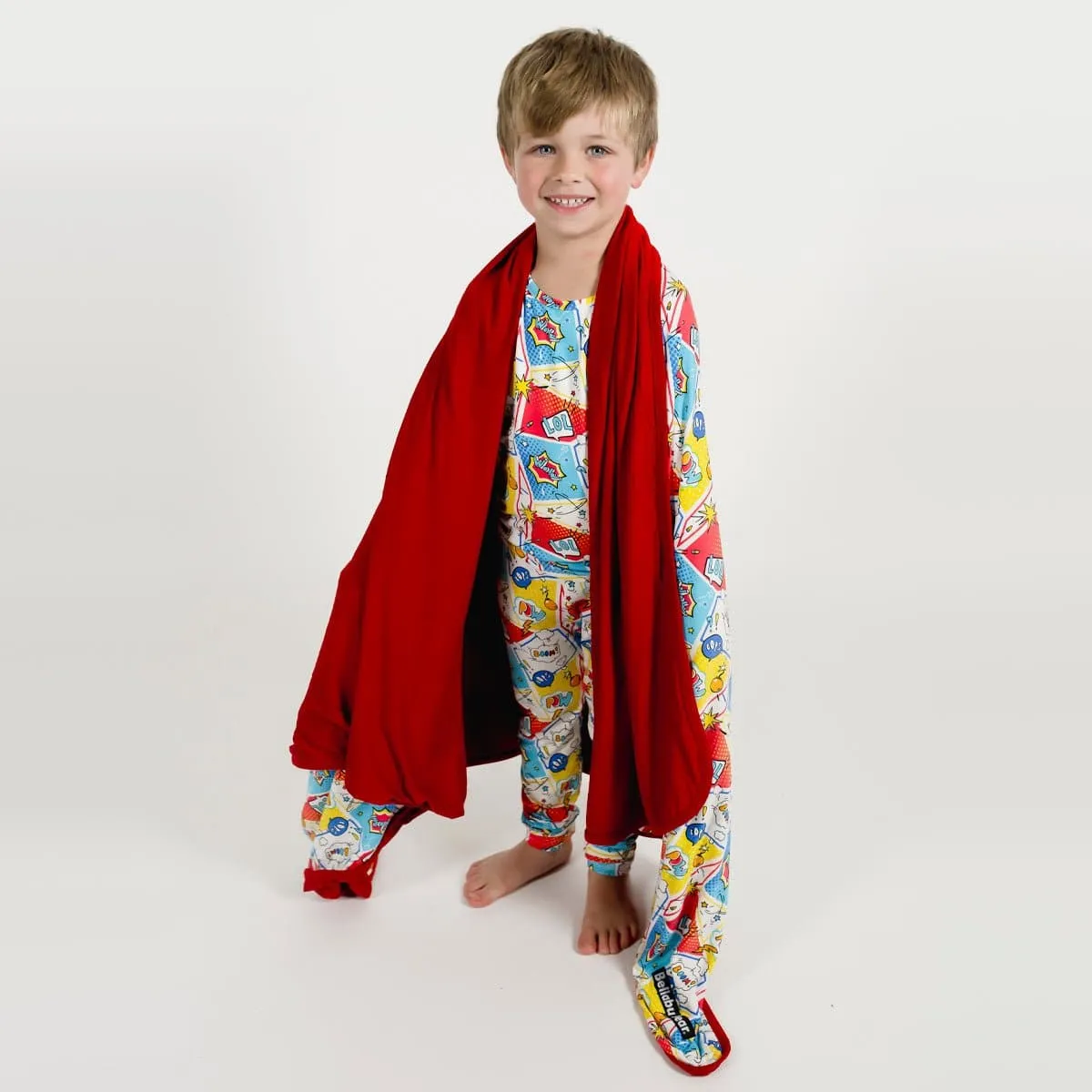 Comic Hero Bamboo Blanket