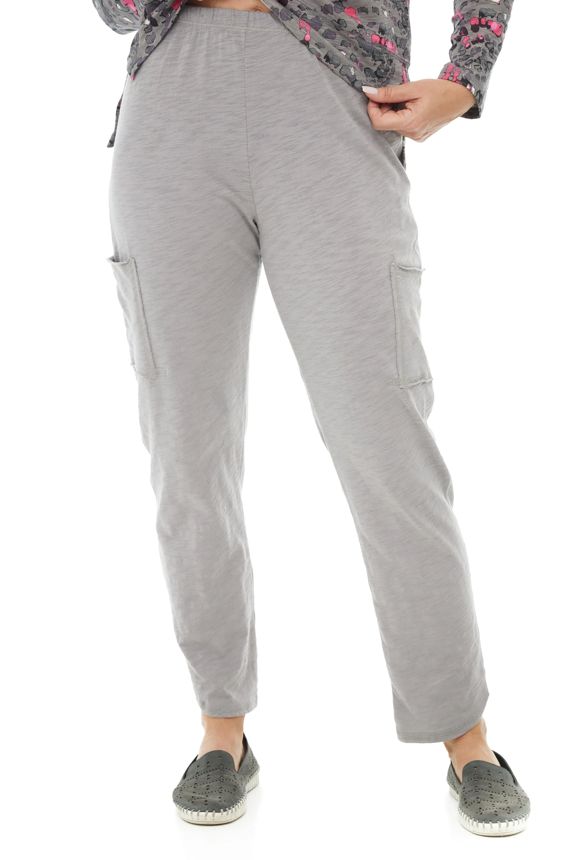 Cotton Pocket Ankle Pant