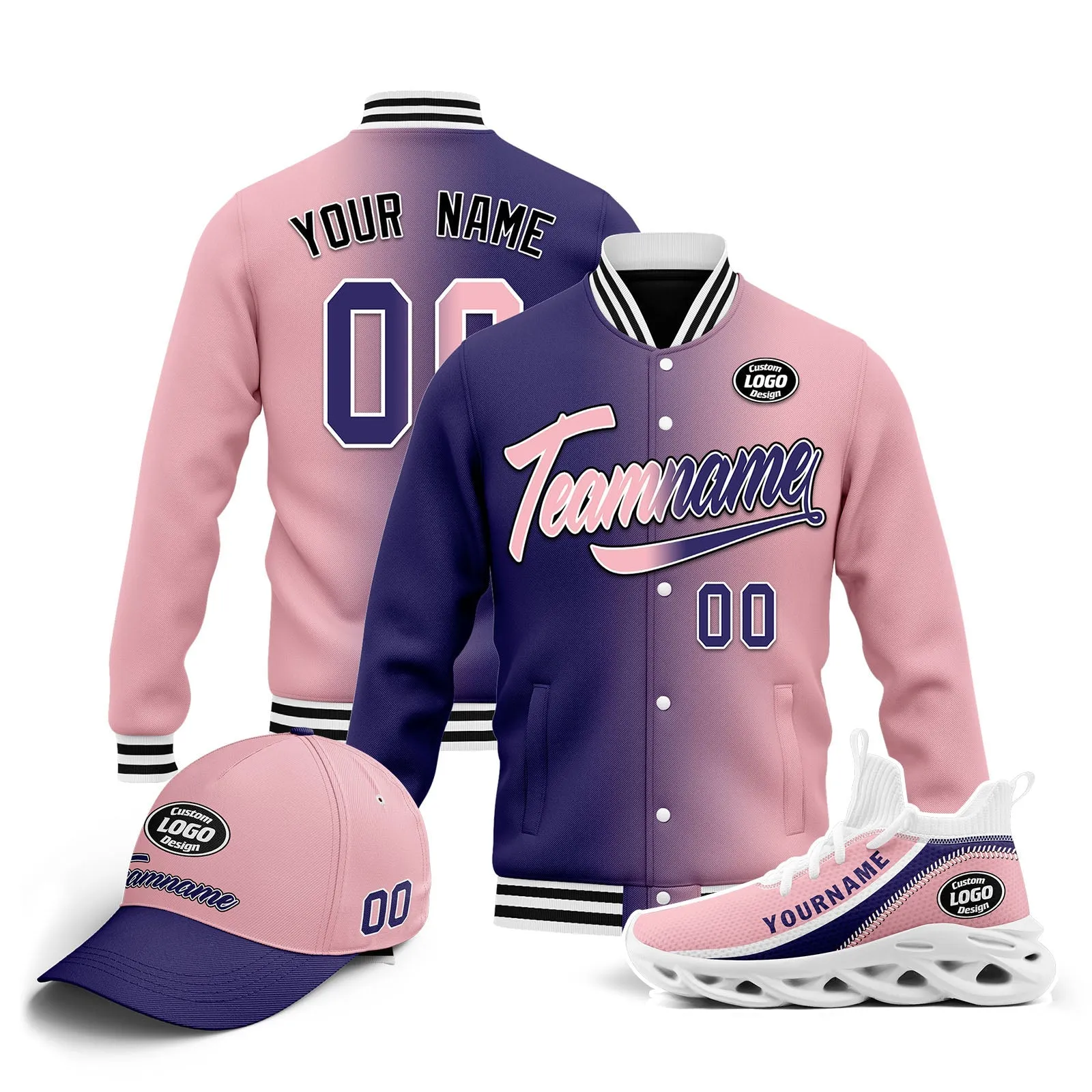 Custom Jacket MaxSoul Shoes and Hat Combo Offer Personalized Combo ZH-D028015-20