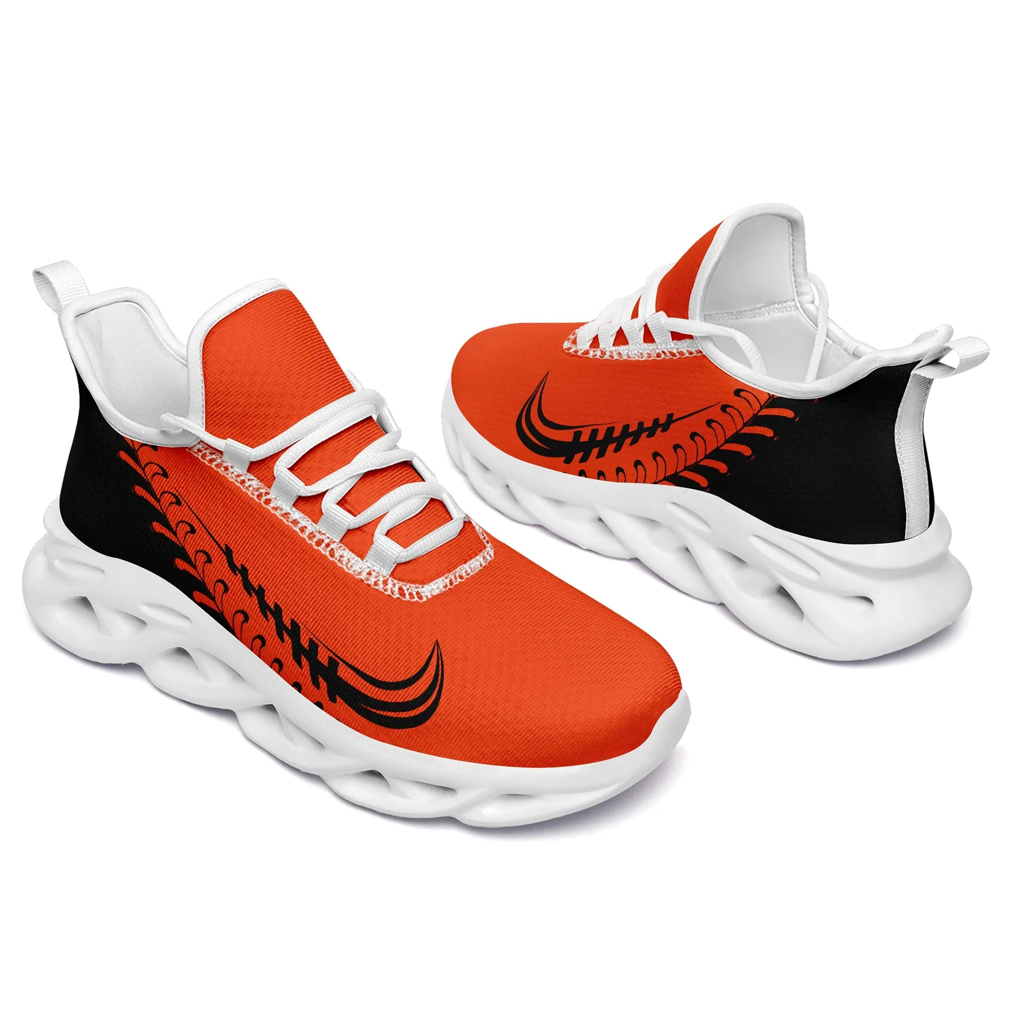 Custom Orange Jersey MaxSoul Shoes and Hat Combo Offer Personalized ZH-bd0b00e0-b0