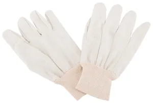 Diamondback GV-5221-3L Clute-Cut Work Gloves, One-Size, Straight Thumb, Knit Wrist Cuff, 70% Cotton 30% Polyester, 8 oz :PR: QUANTITY: 12