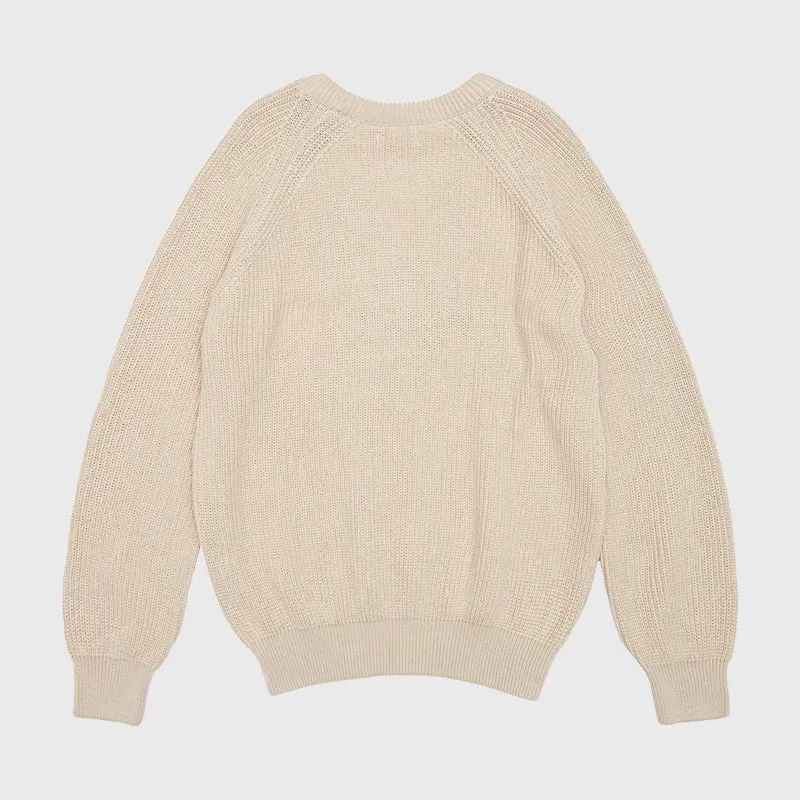 Erstwhile - Knit Jumper Waaier | Oatmeal