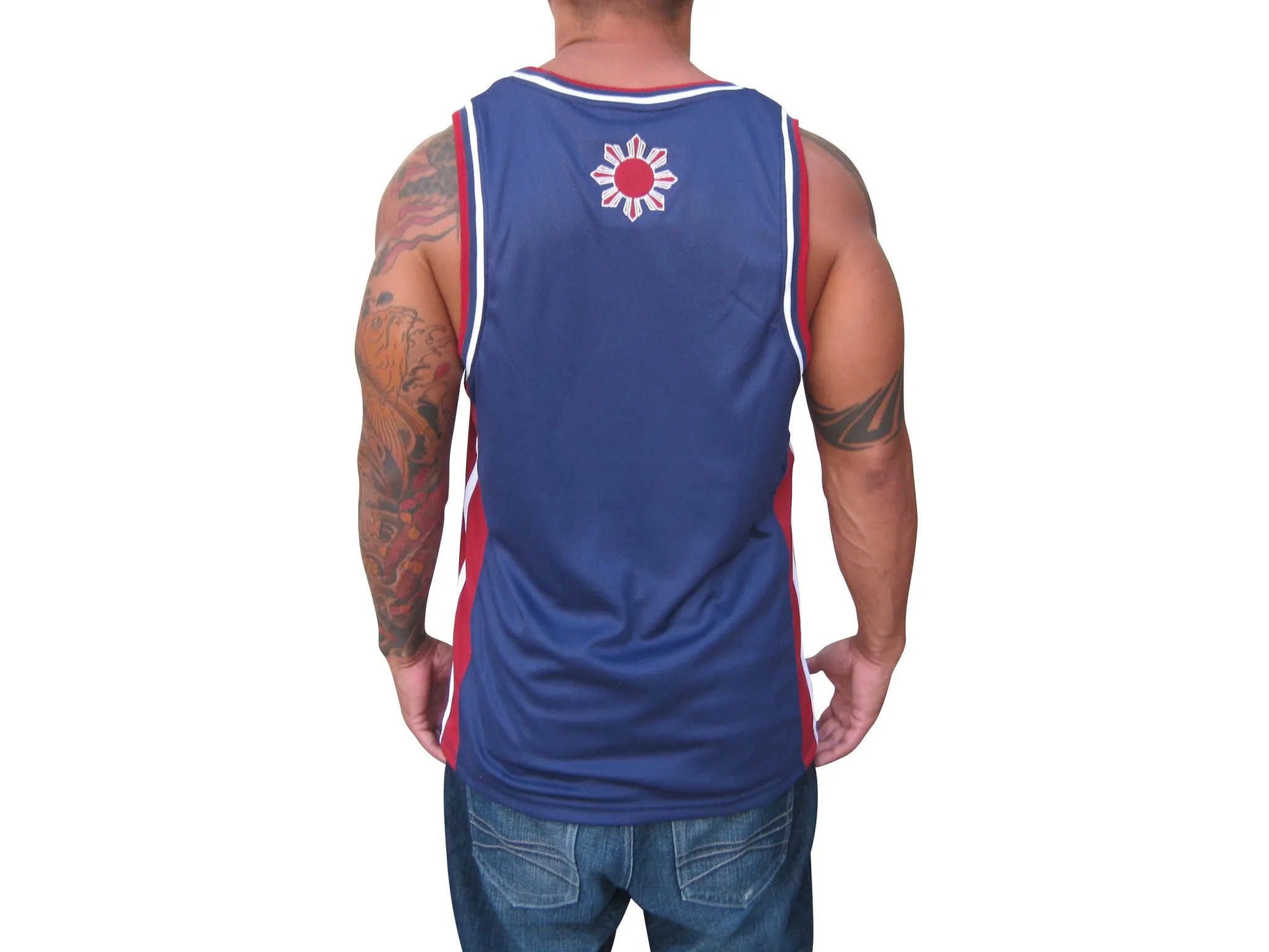 Filipino Sun & Stars Mens Jersey