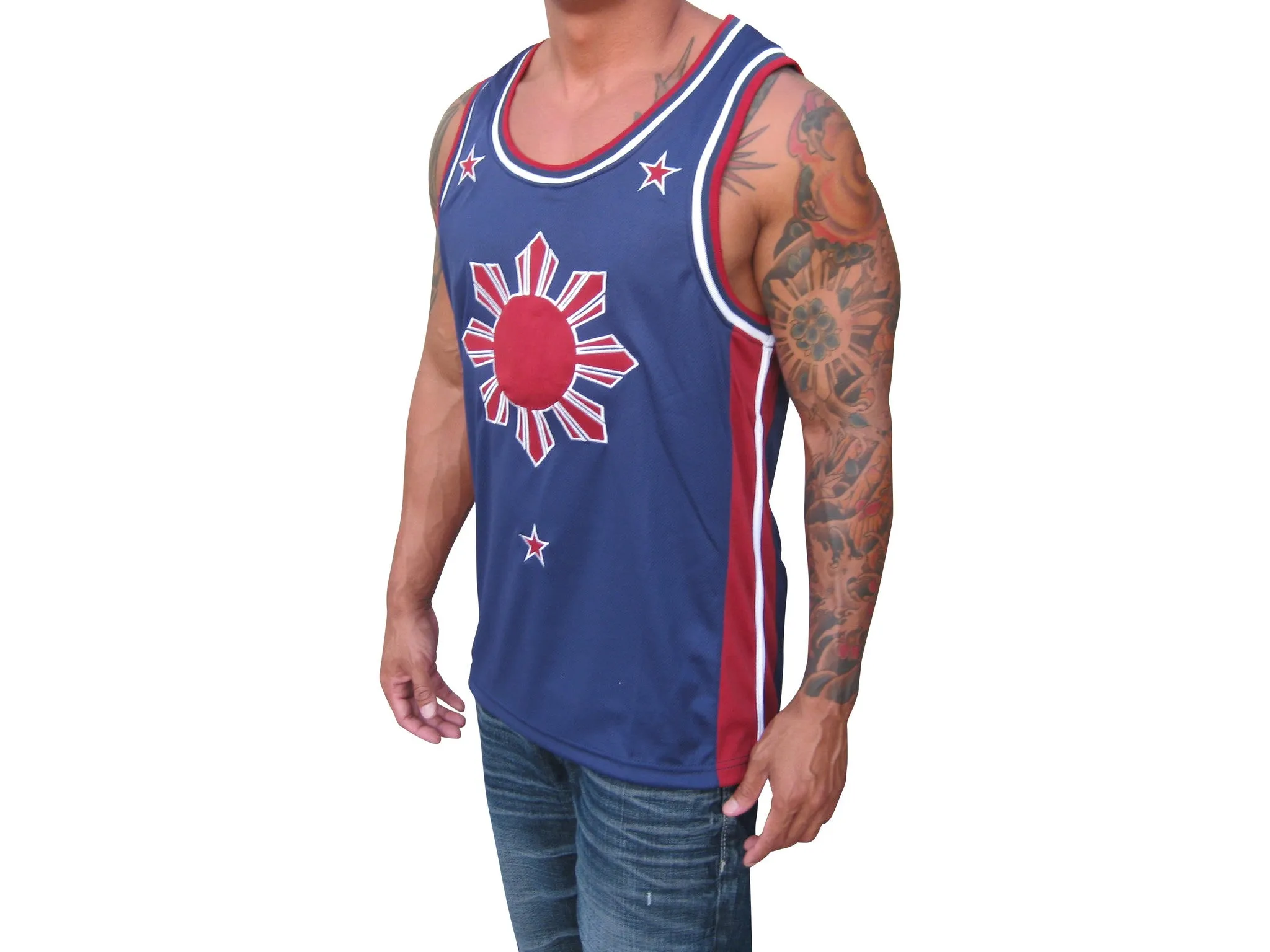 Filipino Sun & Stars Mens Jersey