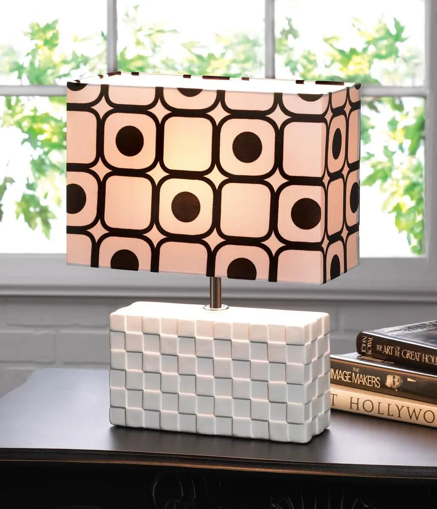 Geometric Pop Art Table Lamp