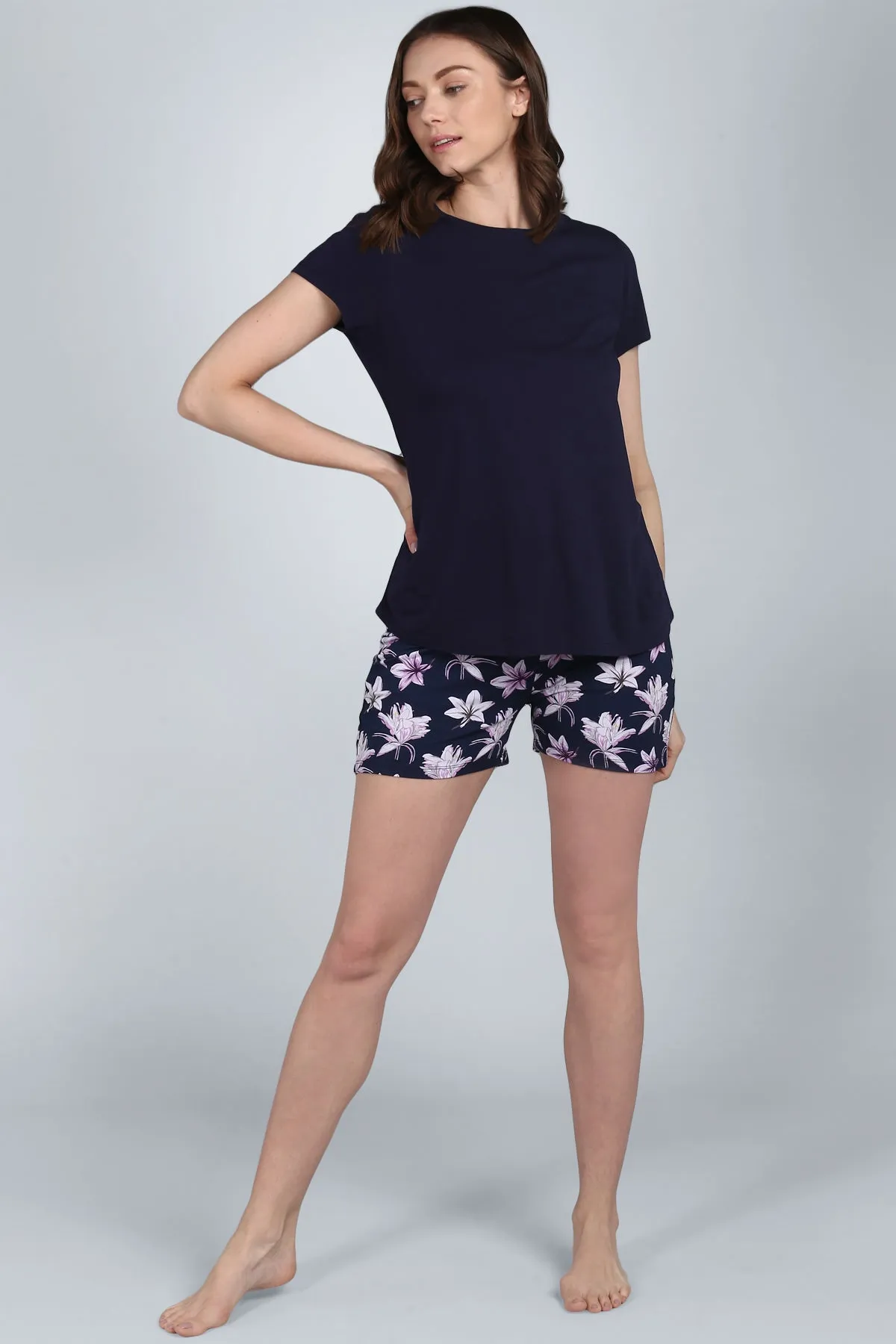 Happy blossom shorts set