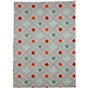 Laila Burnt Orange Cotton Tea Towel Set