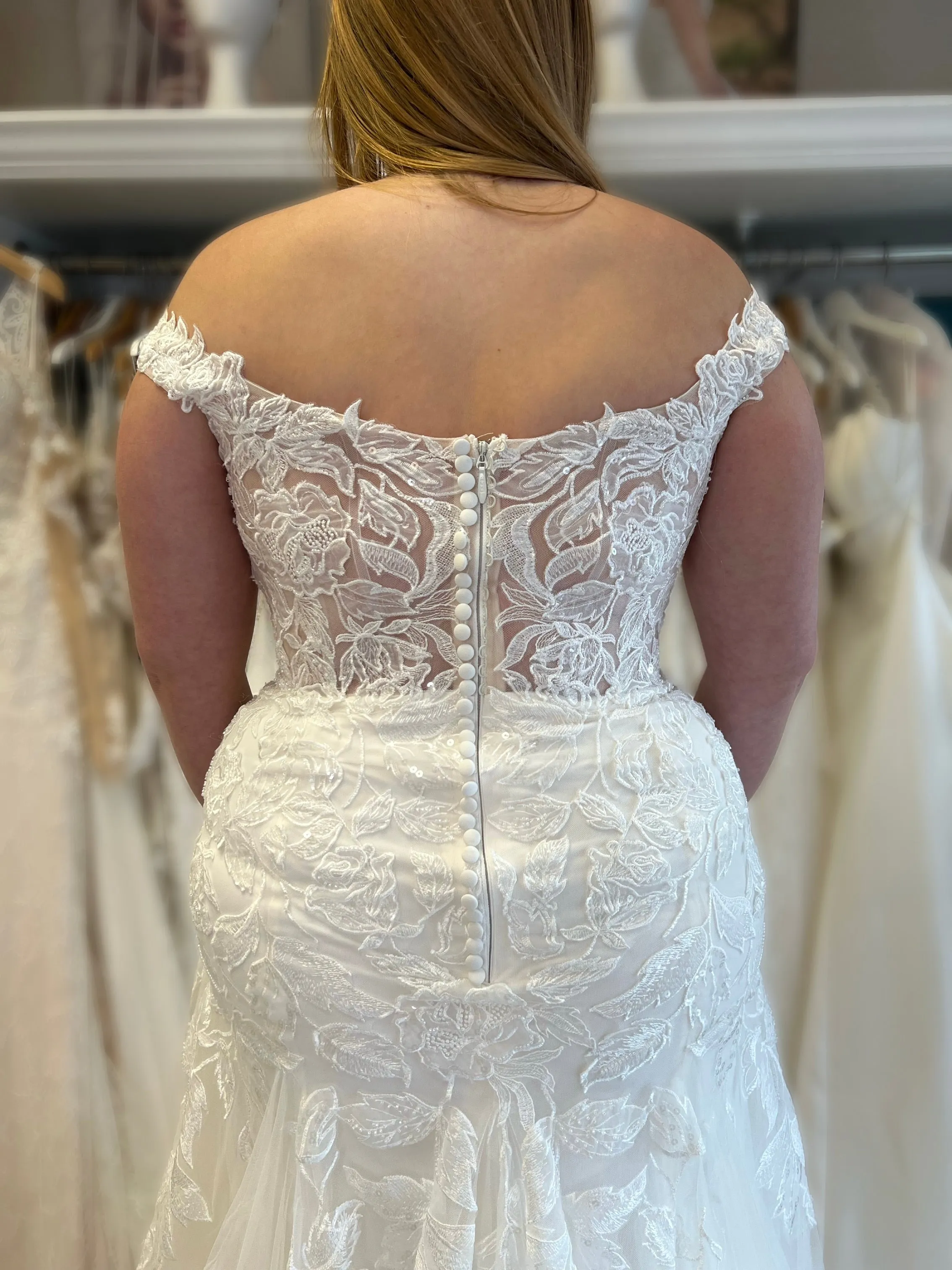 Lillian West 66244 Wedding Dress Sample