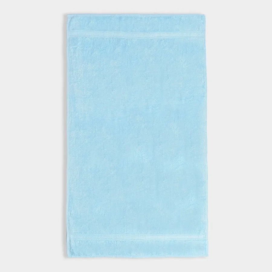 Luxe Blue Terry Bamboo Towel