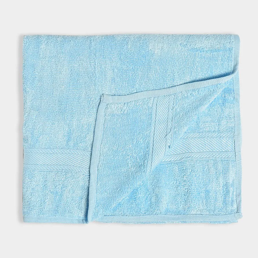 Luxe Blue Terry Bamboo Towel