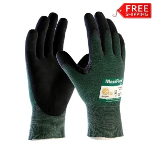 MaxiFlex Cut 34-8743 Cut Resistant Work Gloves by ATG, Free Shipping! ANSI Cut Level A2 (1 Dozen)