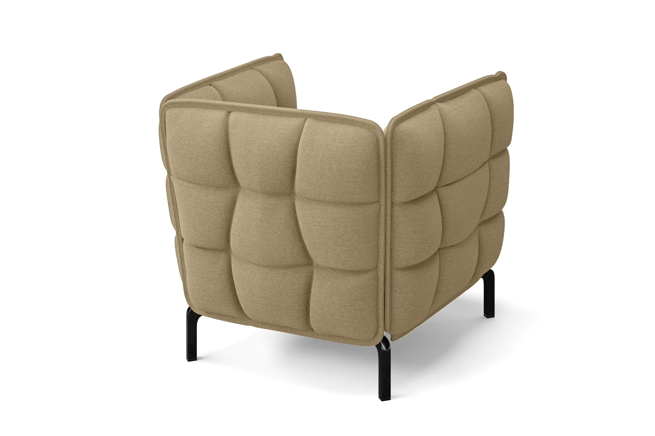 Modica Armchair Beige Linen Fabric