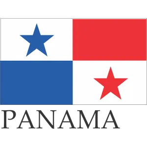 Panama Embroidered Flag Badge