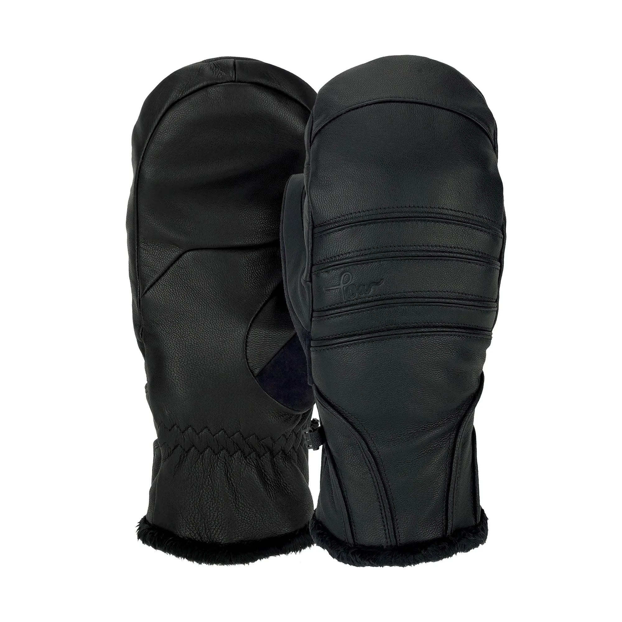 POW Revival Womens Mitt Black