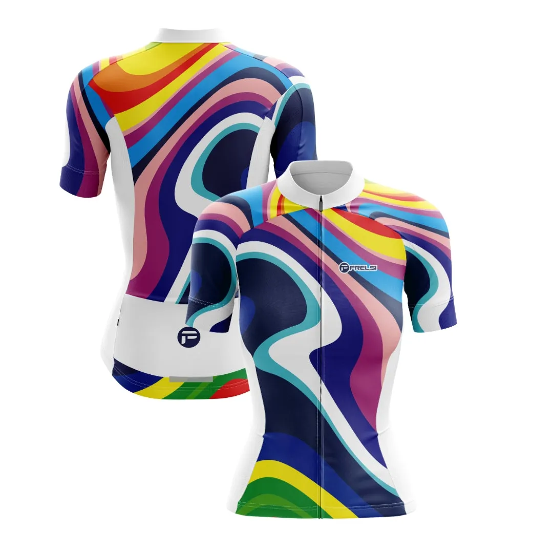 Rainbow Sprinter | Women's Short Sleeve Cycling Set