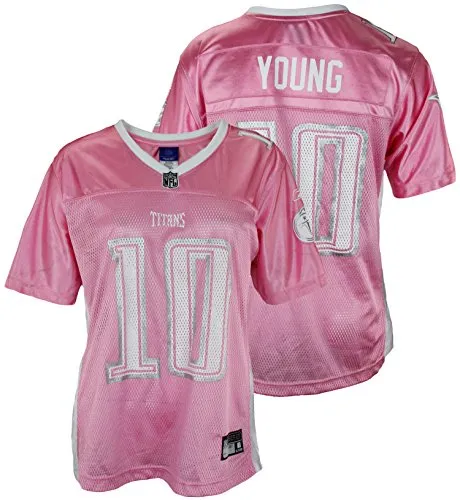 Reebok NFL Women's Assorted Tennessee Titans Vince Young #10 Replica Jersey