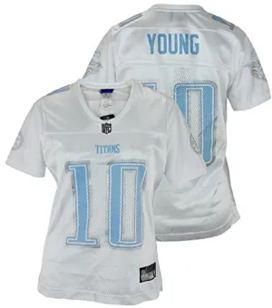 Reebok NFL Women's Assorted Tennessee Titans Vince Young #10 Replica Jersey