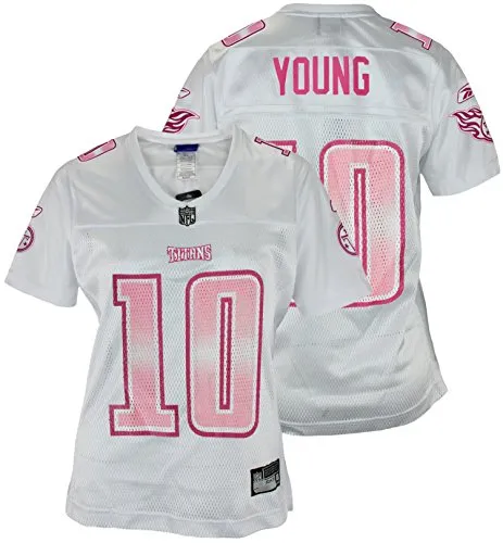 Reebok NFL Women's Assorted Tennessee Titans Vince Young #10 Replica Jersey