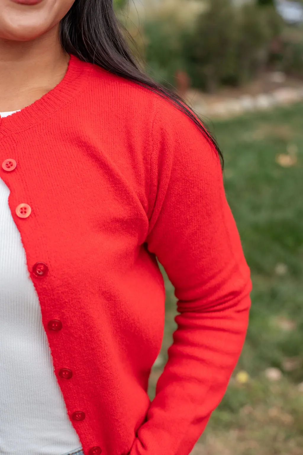 Scarlet Knit Sweater