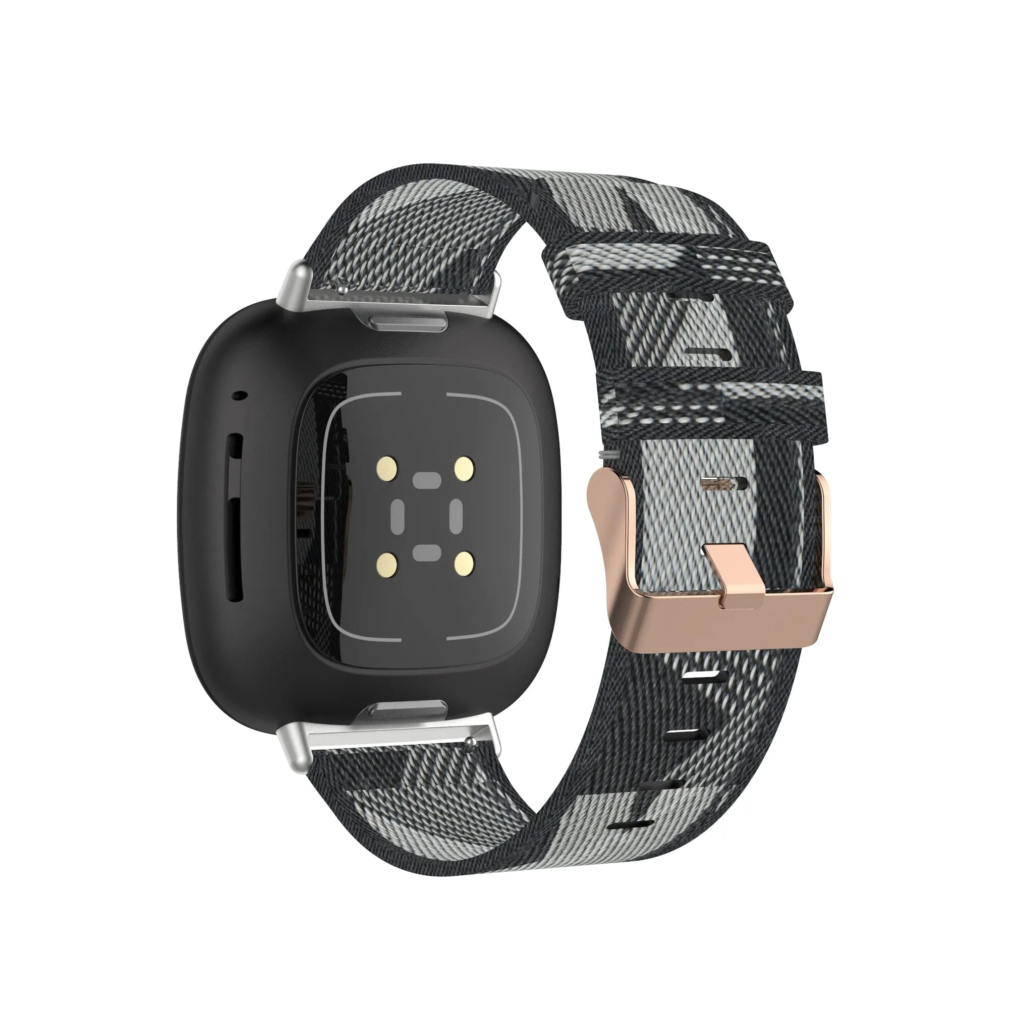 Stylish Canvas Watch Straps Compatible with Garmin Forerunner 165