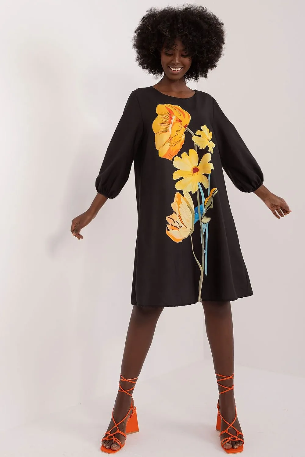 TEEK - Big Floral Day Dress