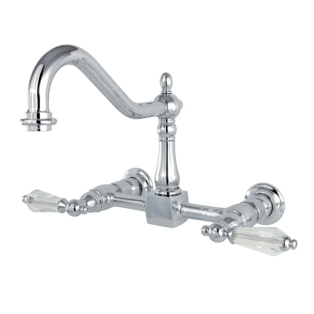 Wilshire Wall Mount Bridge Kitchen Faucet